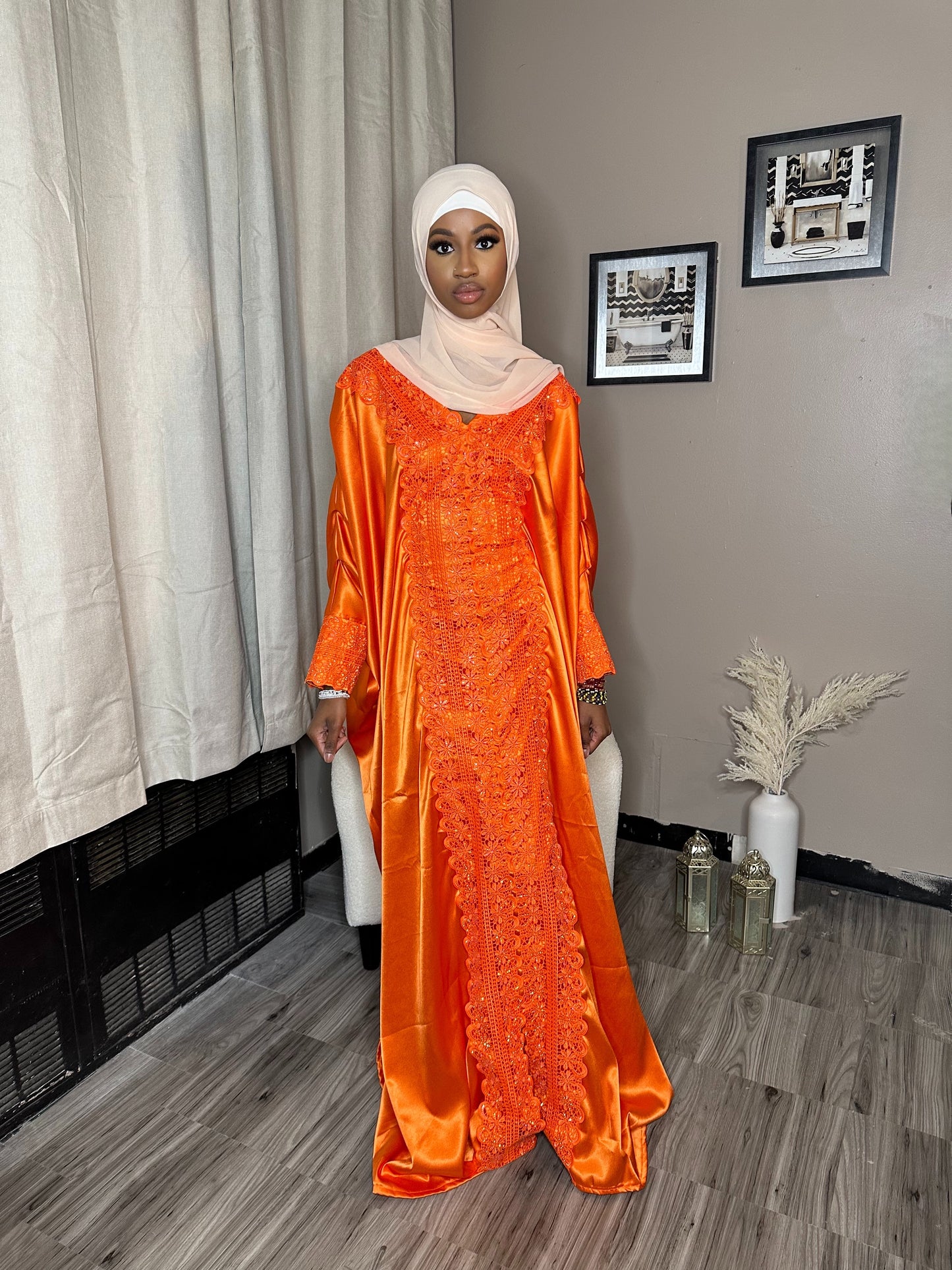 Embroidered Abaya