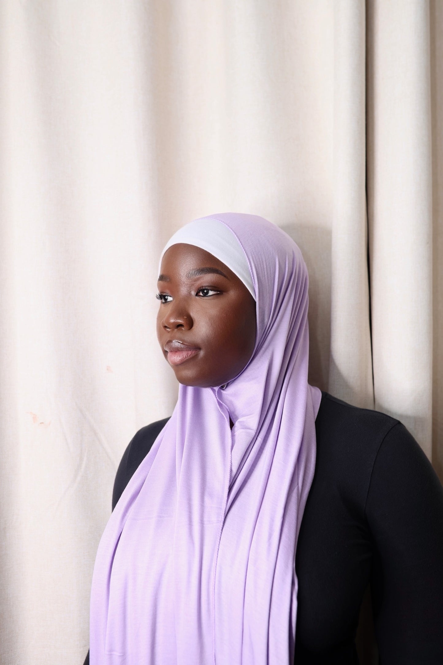 Lavender Jersey Hijabs