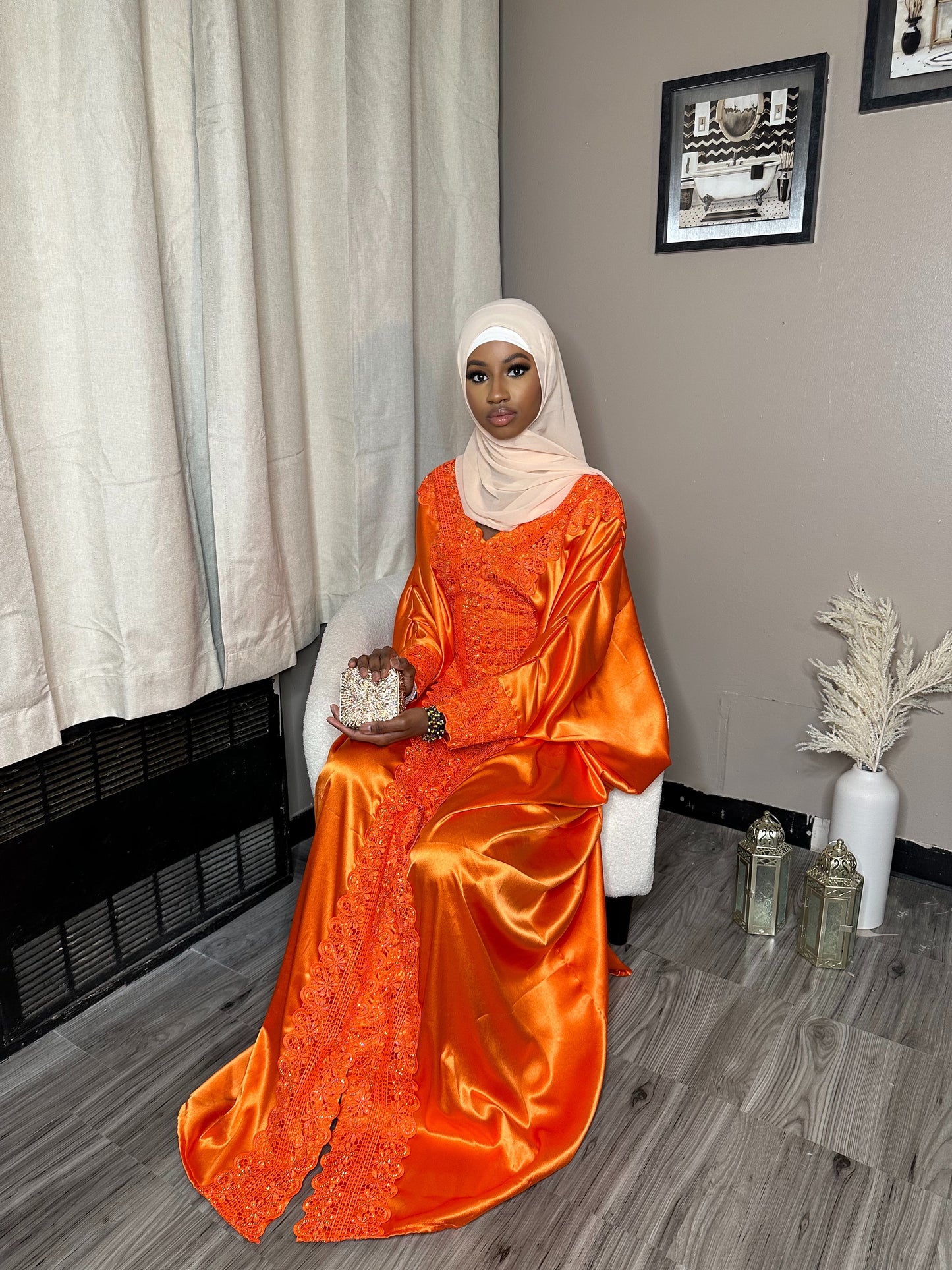 Embroidered Abaya