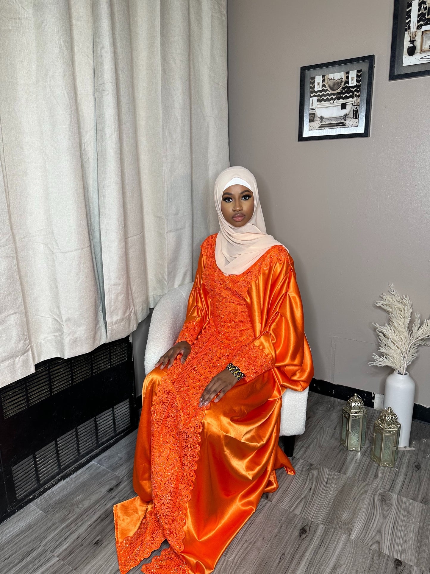 Embroidered Abaya