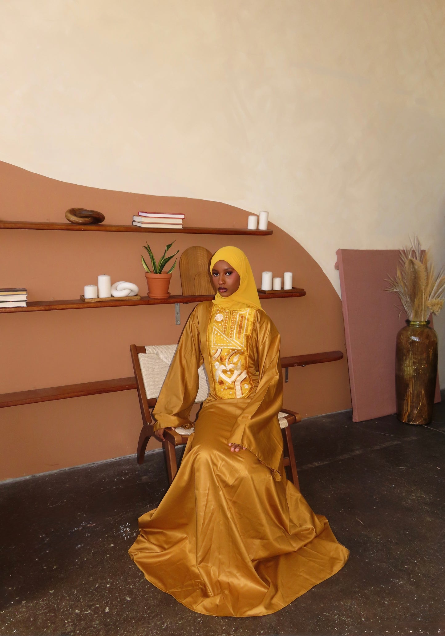 HASNA KHAFTAN DRESS